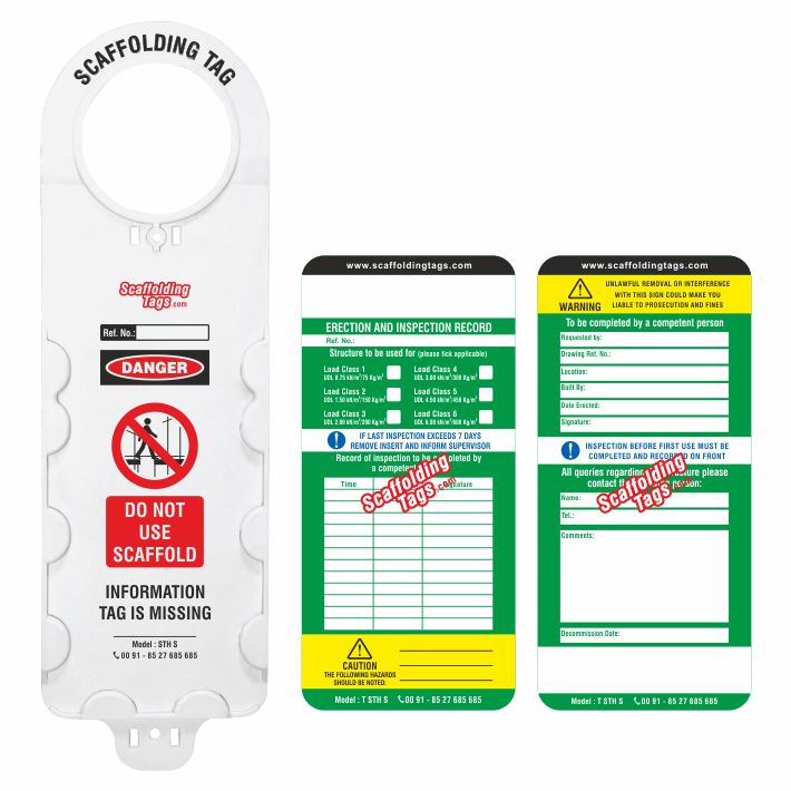 scaffolding tag kit standard